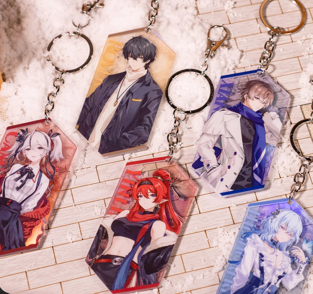 Wuthering Waves - Winter Invitation Series Acrylic Keychain KURO GAMES