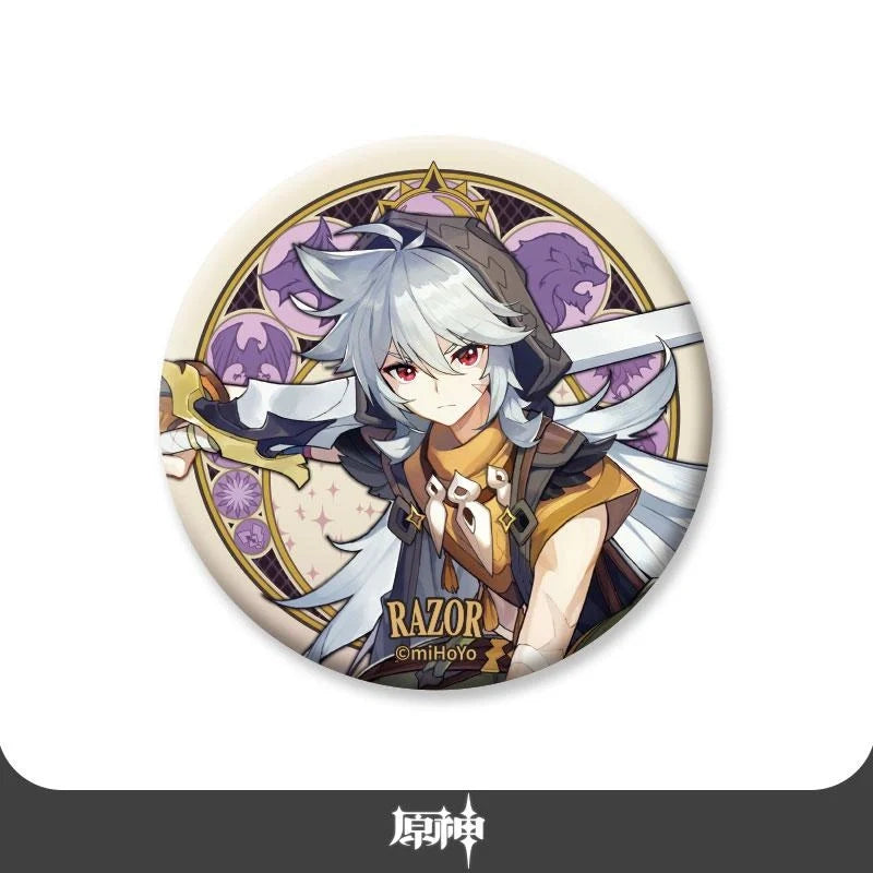 Genshin Impact - Mondstadt Collection Character Badges miHoYo