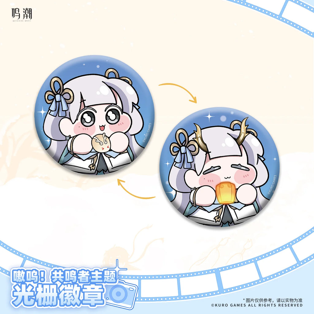 Wuthering Waves - Resonator Theme Chibi Lenticular Badge KURO GAMES