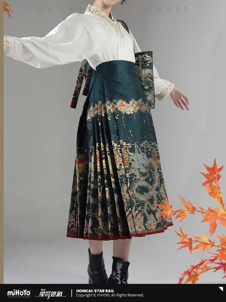 Honkai: Star Rail - Dan Heng Moonlit Drinking Impression Zipper Style Horse-face Skirt miHoYo