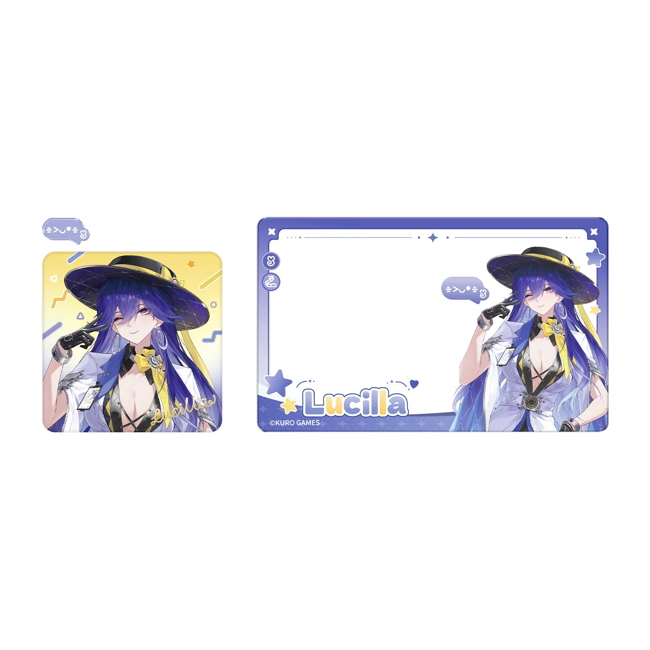 Wuthering Waves - Two Yeah Series Badge & Acrylic Clear Card Set KURO GAMES