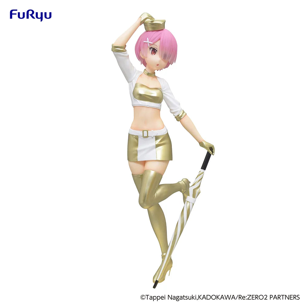 Re:ZERO Starting Life in Another World - Ram(Grid Girl Ver.) Trio-Try-iT Prize Figure FuRyu Corporation