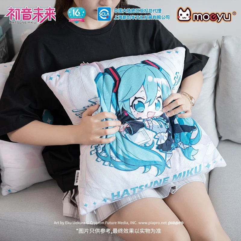 Hatsune Miku - Hatsune Miku (Moeyu 16th Anniversary Q Ver.) Double-sided Printing Plushie Moeyu