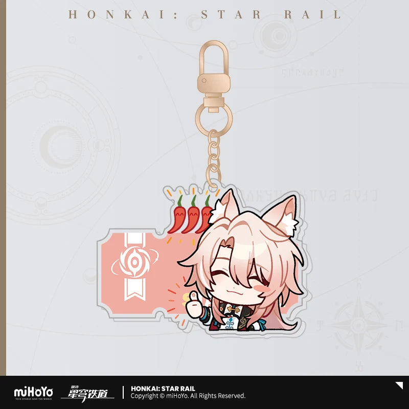 Honkai: Star Rail - Pom-Pom Gallery Sticker Keychain miHoYo