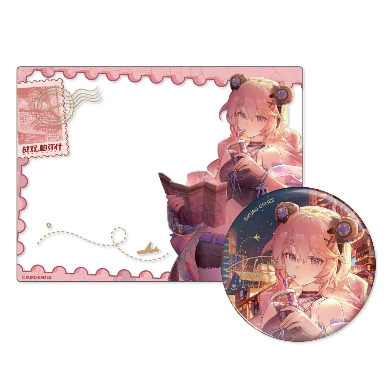 Punishing: Gray Raven - Echoes of Elsewhere 6th Anniversary Badge Transparent Card Set KURO GAMES