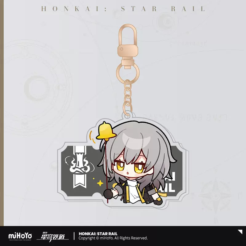 Honkai: Star Rail - Pom-Pom Gallery Sticker Keychain miHoYo