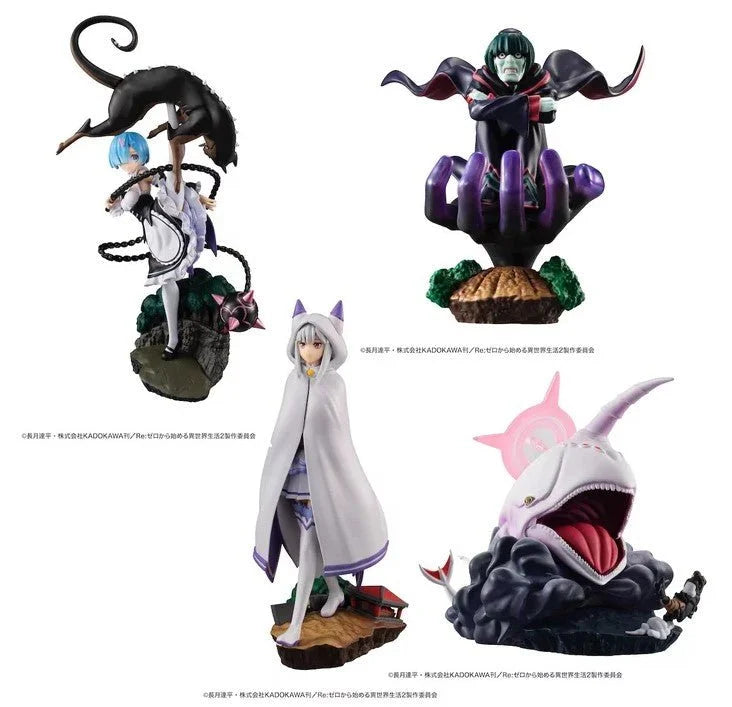 Re:Zero -Starting Life In Another World - Memory Box set Prize Figure Megahouse