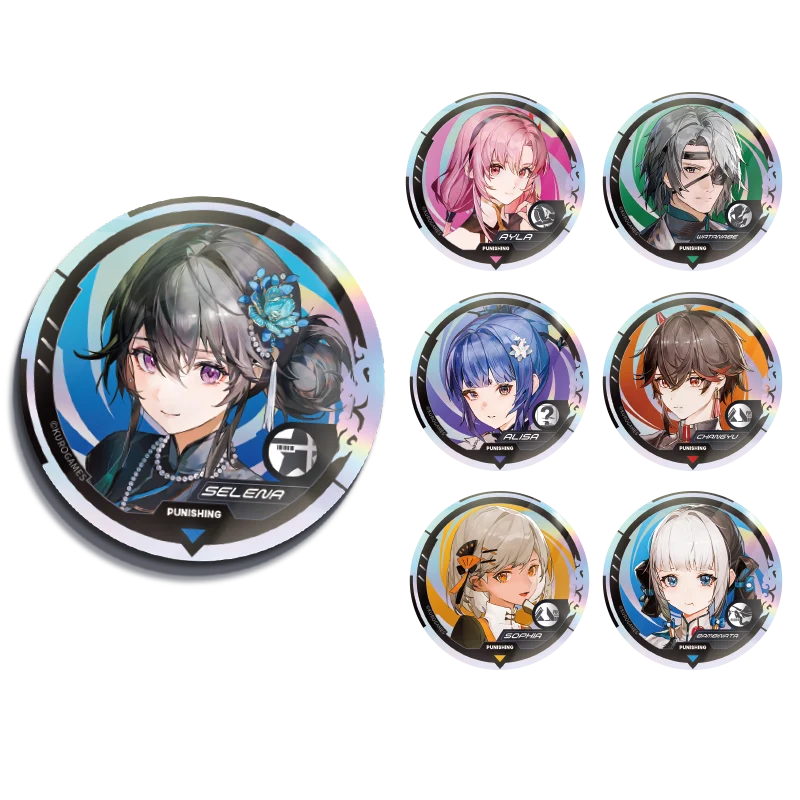 Punishing: Gray Raven - Elegant Courtyard Theme 5th Anniversary Celebration Art Badge KURO GAMES