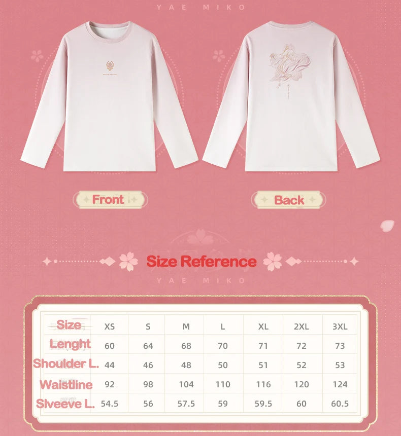 Genshin Impact - Yae Miko Impression Series Gradient Long Sleeve T-shirt miHoYo