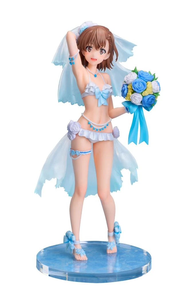 A Certain Scientific Railgun T - Mikoto Misaka (Wedding Swimsuit Ver) 1/7 Scale Figure A･DIMENSION