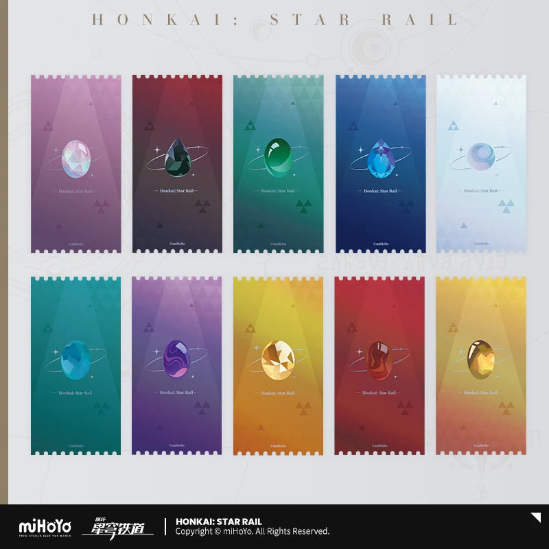Honkai: Star Rail - Stoneheart’s Oath Ring Laser Ticket Set miHoYo