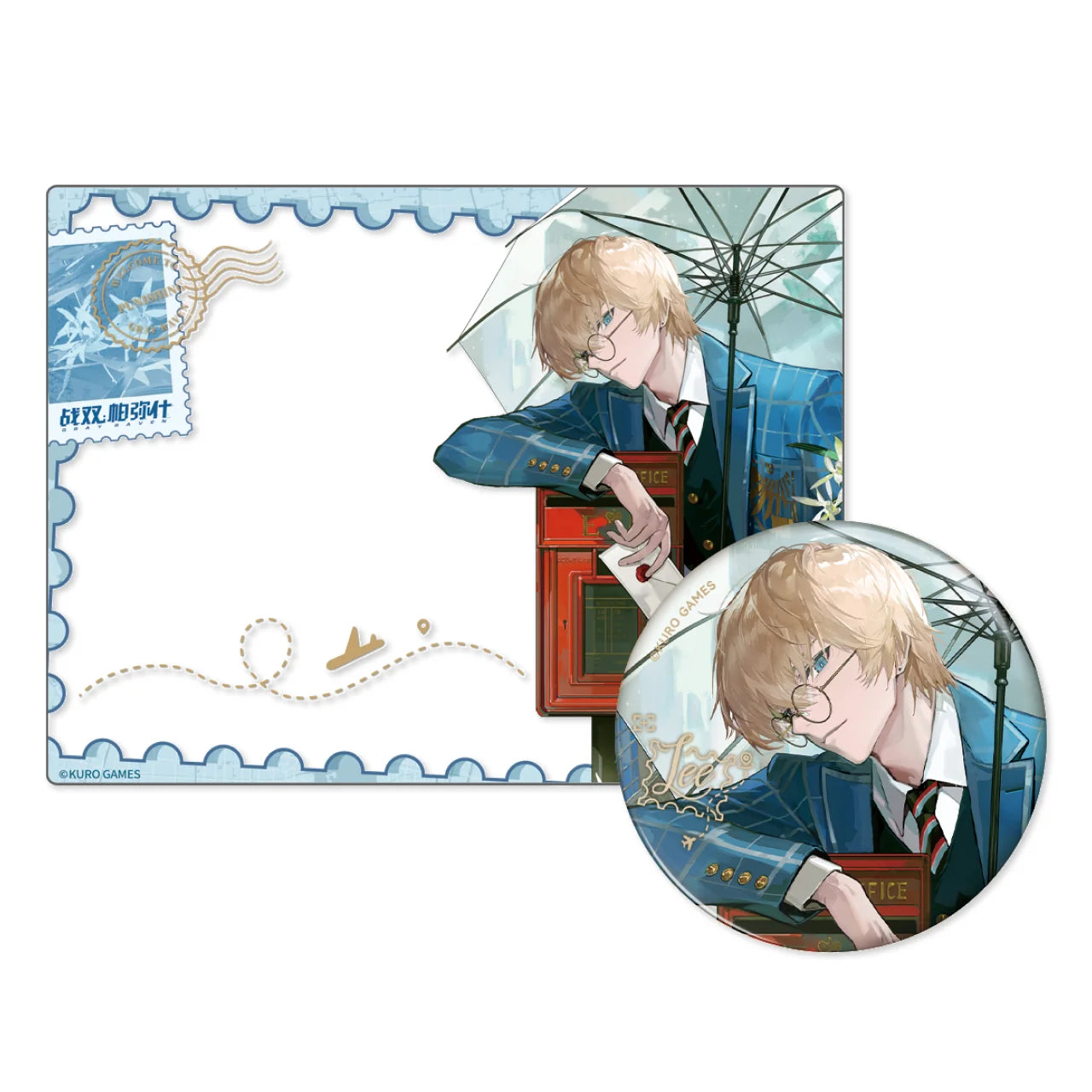 Punishing: Gray Raven - Echoes of Elsewhere 6th Anniversary Badge Transparent Card Set KURO GAMES