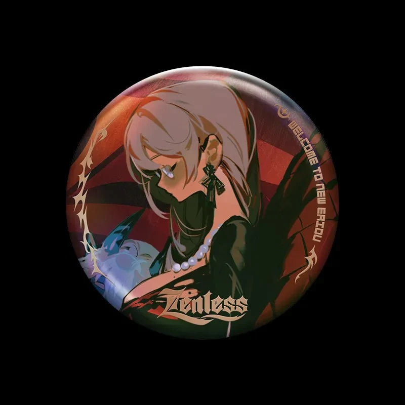 Zenless Zone Zero - Concerto Frequency Series Starstream Thunderstrike Badge & Laser Ticket miHoYo