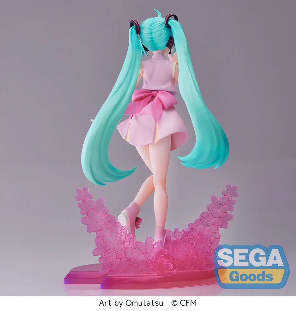 Hatsune Miku - Luminasta Hatsune Miku Series Sakura Miku (Omutatsu Ver.) Prize Figure SEGA