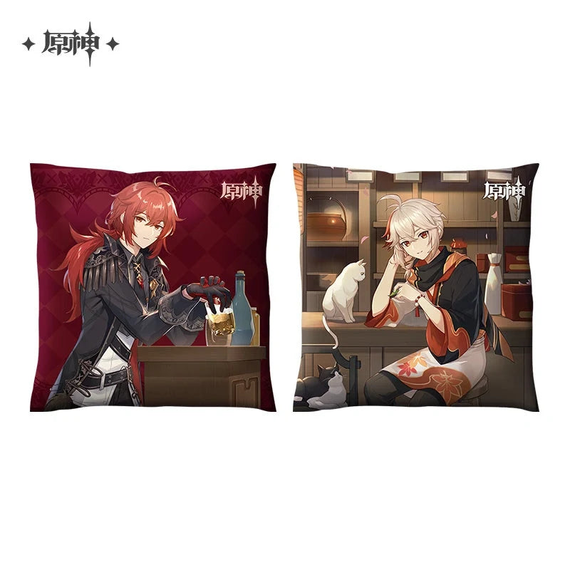 Genshin Impact - IPSTAR Cafe Collab Throw Pillow miHoYo