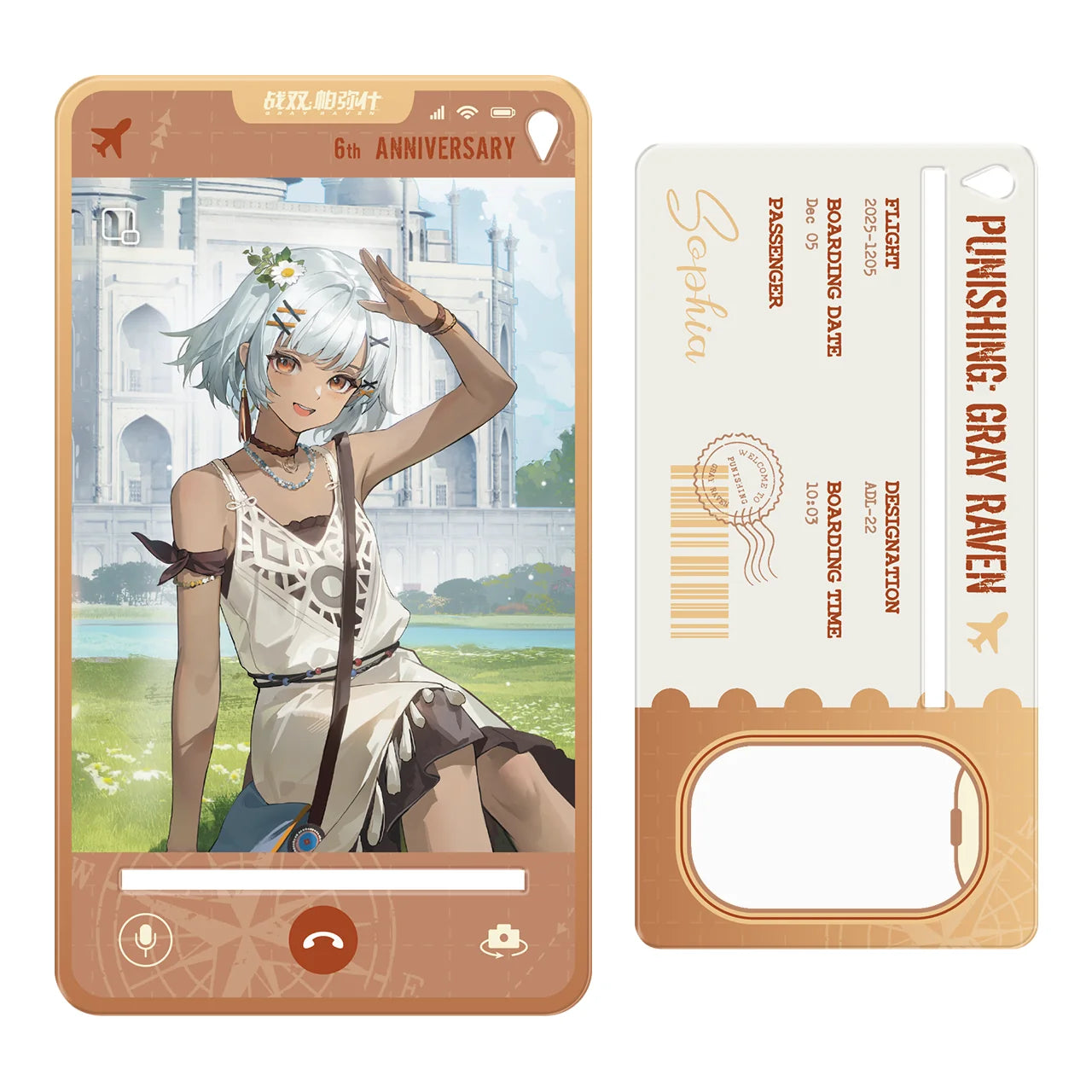 Punishing: Gray Raven - Echoes of Elsewhere 6th Anniversary Display Standee KURO GAMES