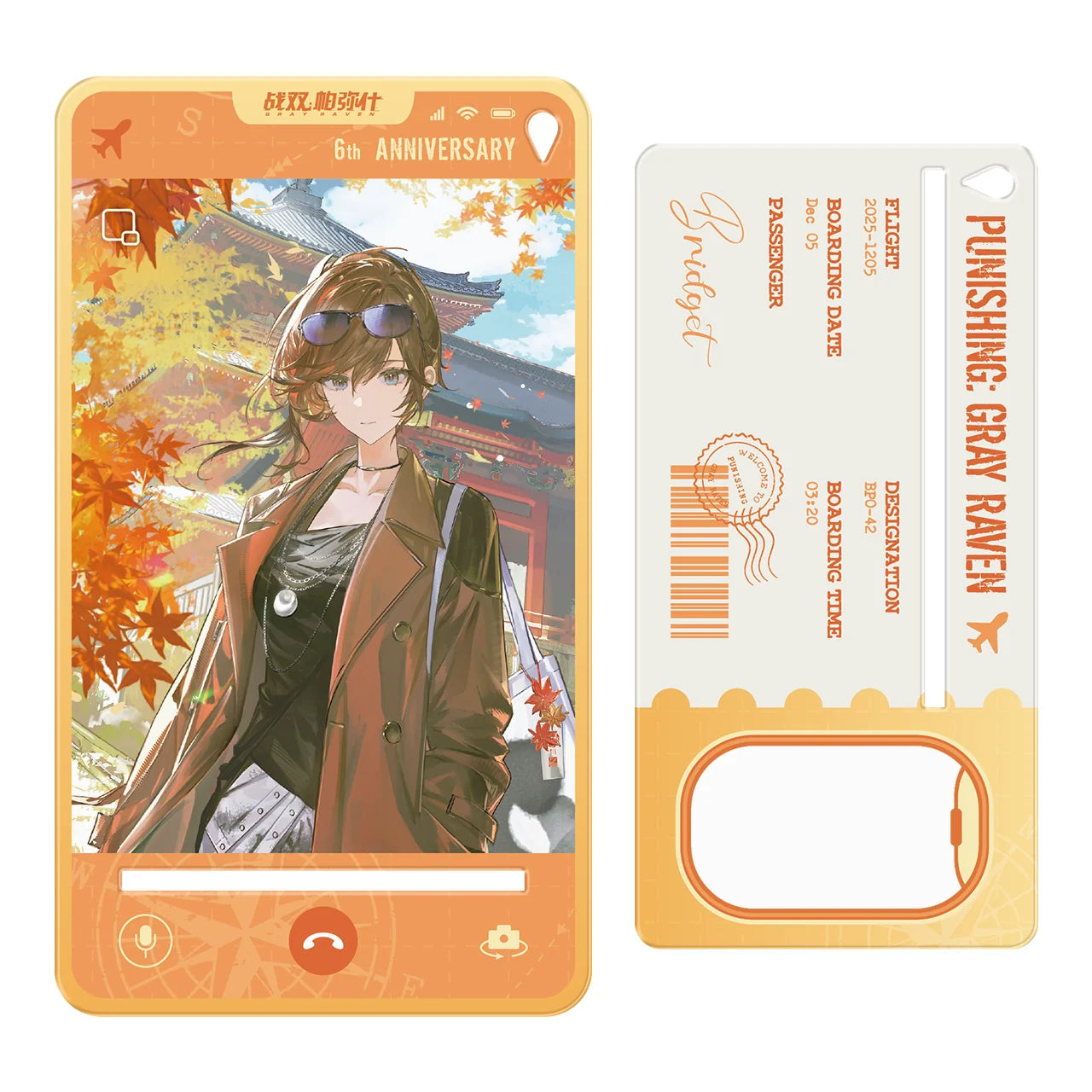 Punishing: Gray Raven - Echoes of Elsewhere 6th Anniversary Display Standee KURO GAMES