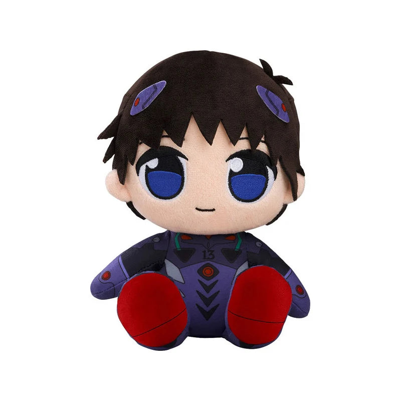 Rebuild of Evangelion - Kaworu Nagisa & Shinji Ikari & Misato Katsuragi (Black Plugsuit Ver.) Kuripan Plushie Good Smile Company