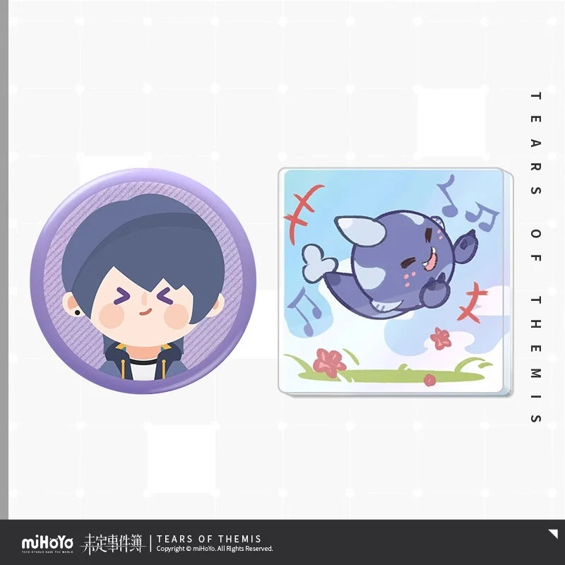Tears of Themis - Miles Of Us Series King Birthday Mini Badge Set miHoYo