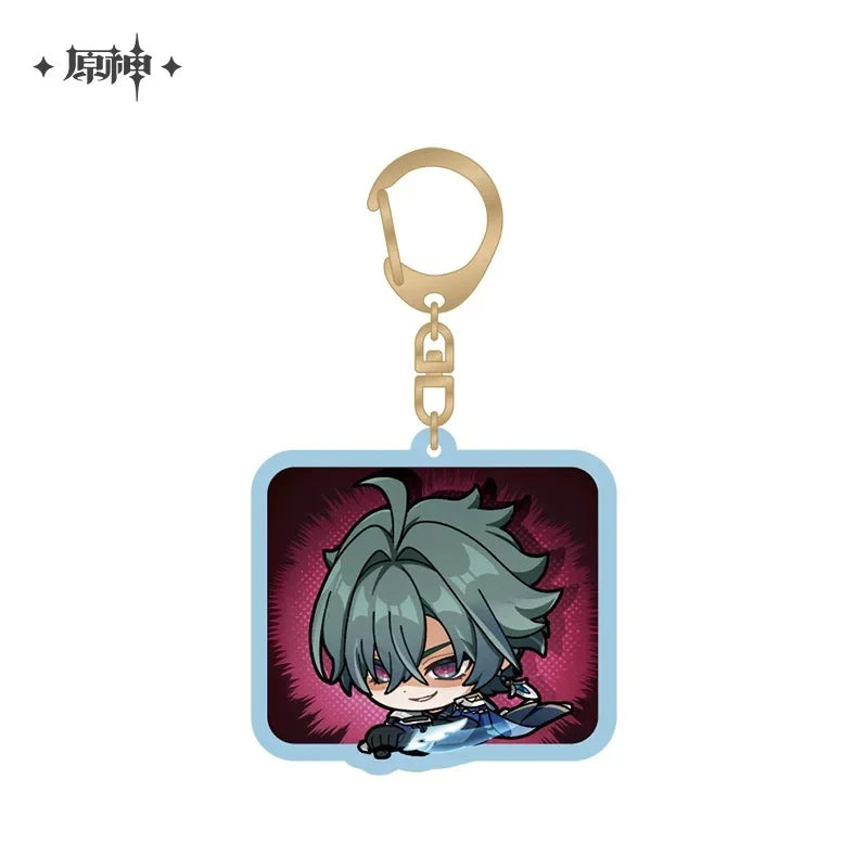 Genshin Impact - Mondstadt City Chibi Acrylic Keychain miHoYo