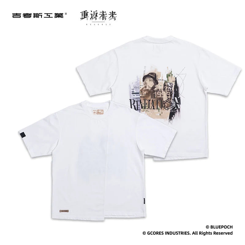 Reverse: 1999 - 6 He Takes the Stage Printed T-Shirt BLUEPOCH