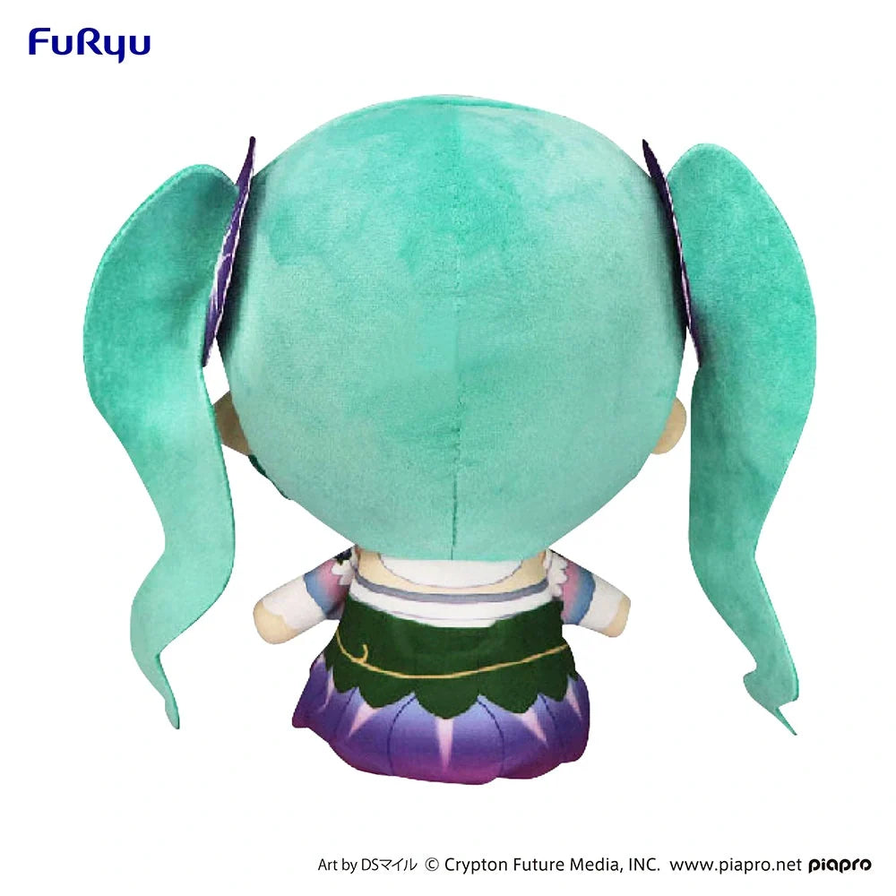 Hatsune Miku - Hatsune Miku(Morning Glory Ver.) KYURUMARU Big Plush Toy FuRyu Corporation