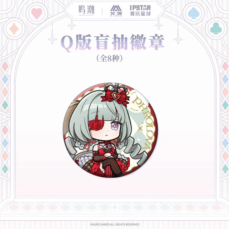 Wuthering Waves - Fallen Wonderland Series Chibi Badge Blind Box KURO GAMES