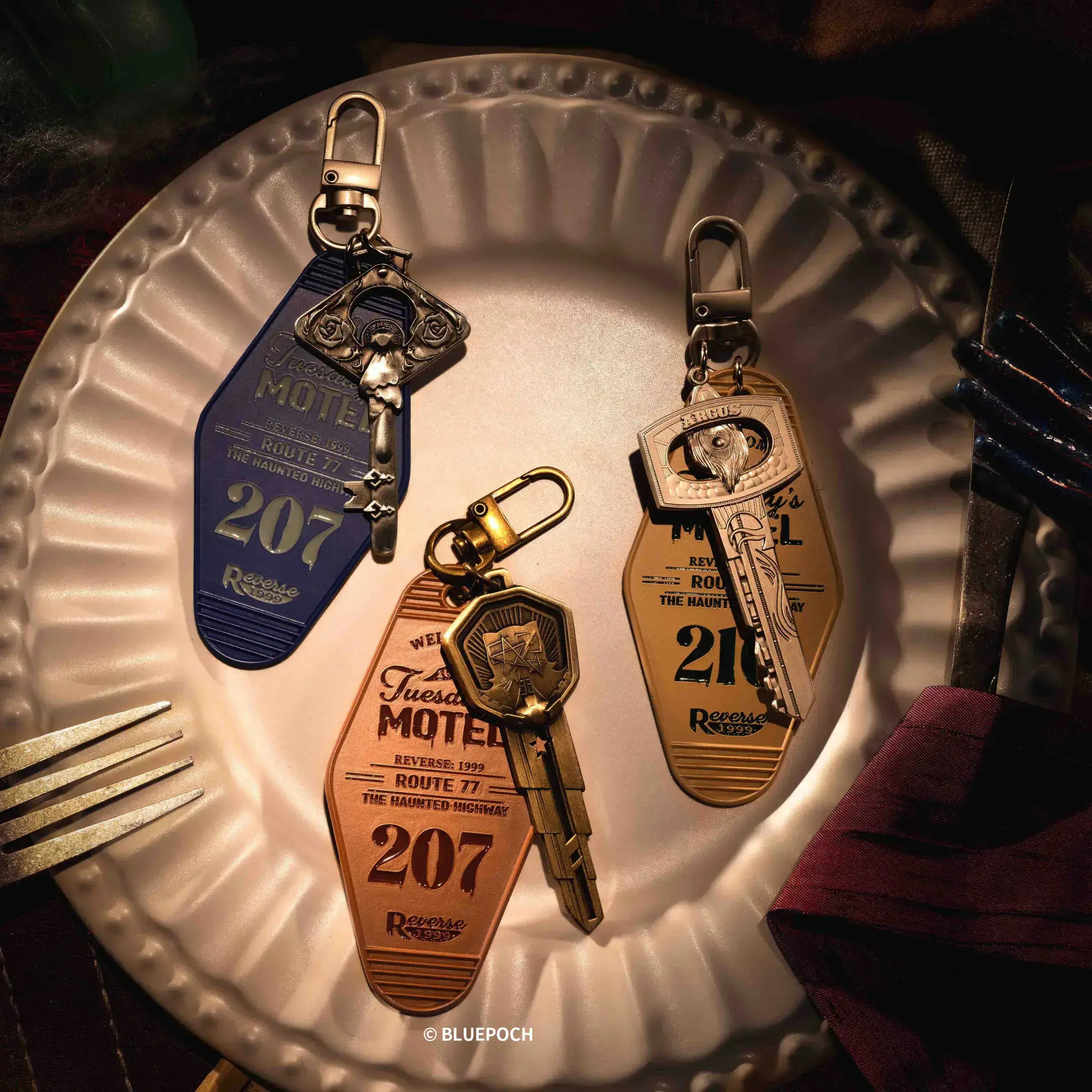 Reverse: 1999 - Keys to The Doors Series Keychain BLUEPOCH