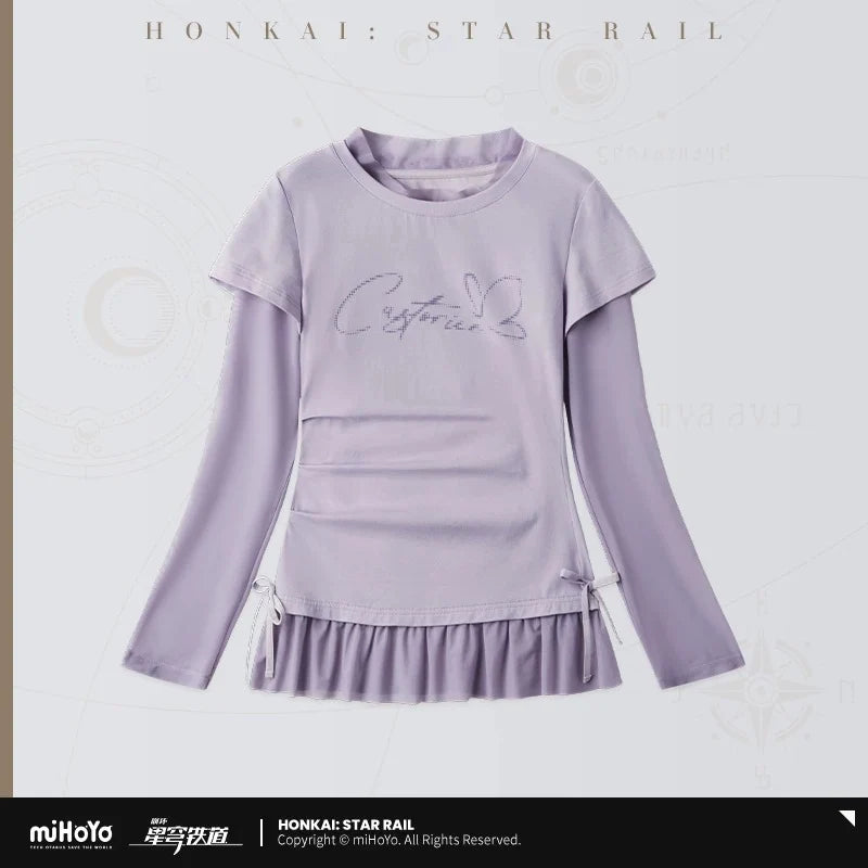 Honkai: Star Rail - Castorice Impression Faux Layered T-Shirt miHoYo