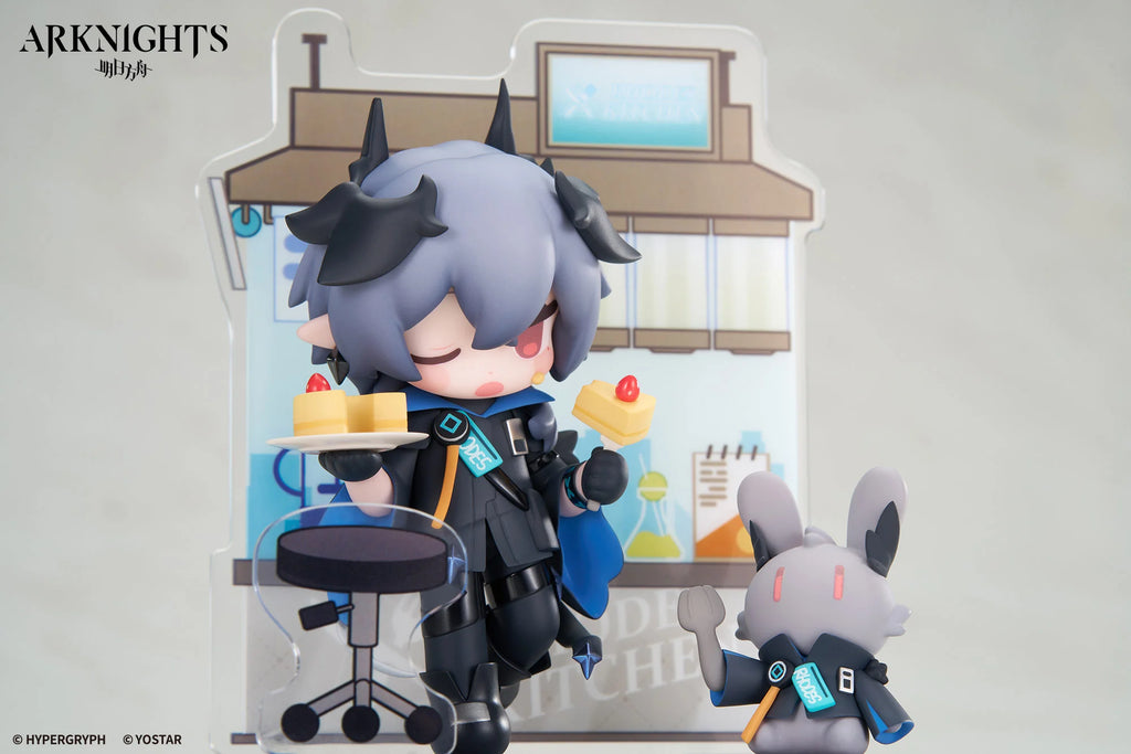 Arknights - Logos & SilverAsh Dessert Time Series Chibi Figure APEX