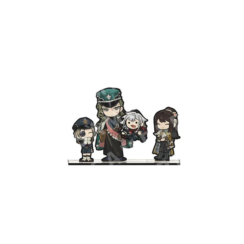 Reverse: 1999 - Wobbly Train Attendants Acrylic Stand Set BLUEPOCH