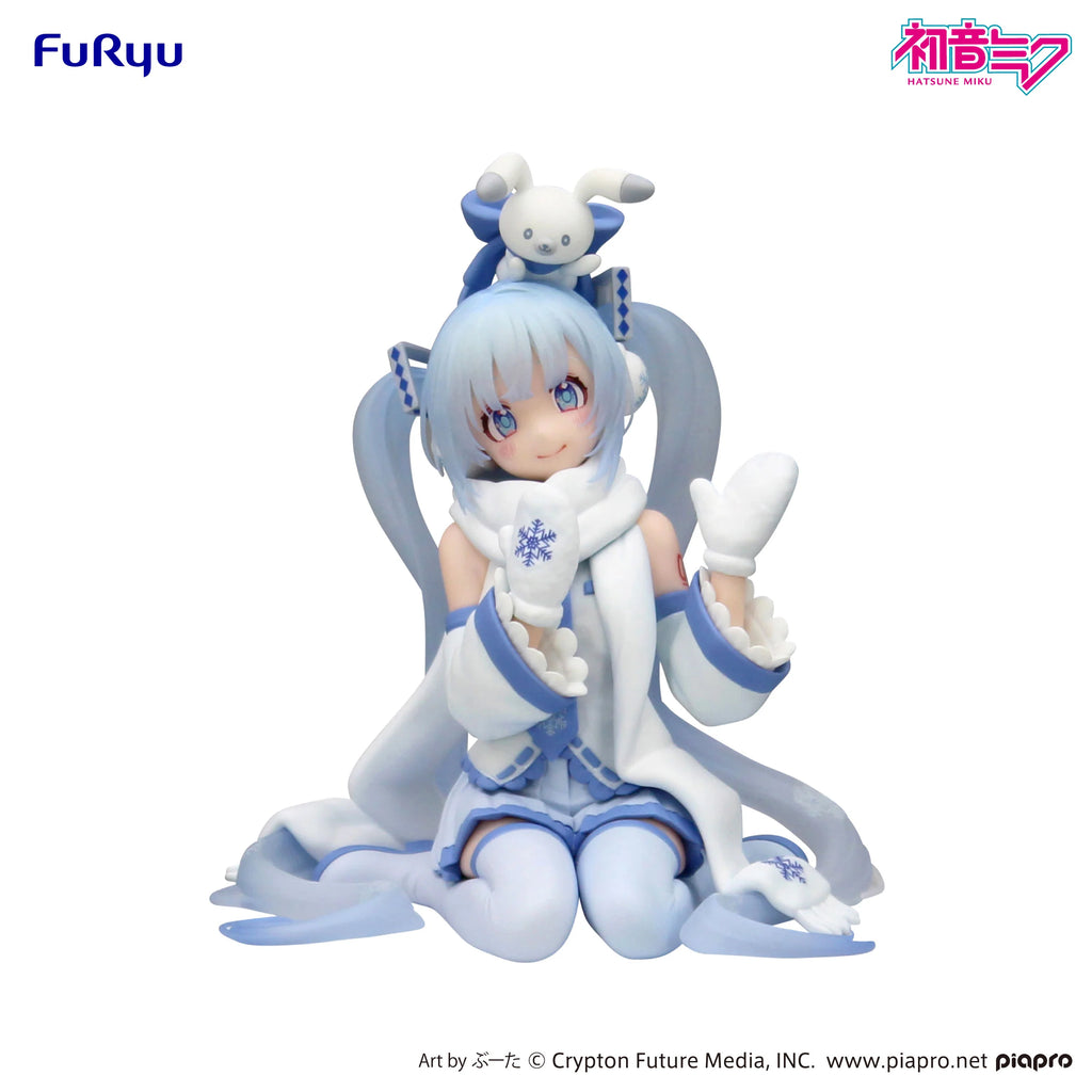 Hatsune Miku - Snow Miku (Sky Town 10th Ver.) Noodle Stopper Figure FuRyu Corporation