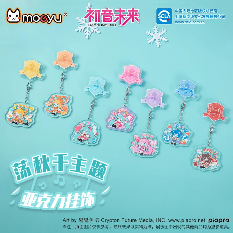 Hatsune Miku - Hatsune Miku Swing Theme Acrylic Keychain Moeyu
