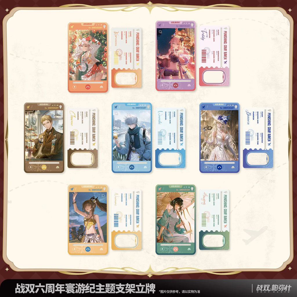 Punishing: Gray Raven - Echoes of Elsewhere 6th Anniversary Display Standee KURO GAMES