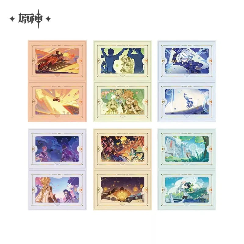 Genshin Impact - The Long Way Home Series Badge & Collectible Card Set miHoYo