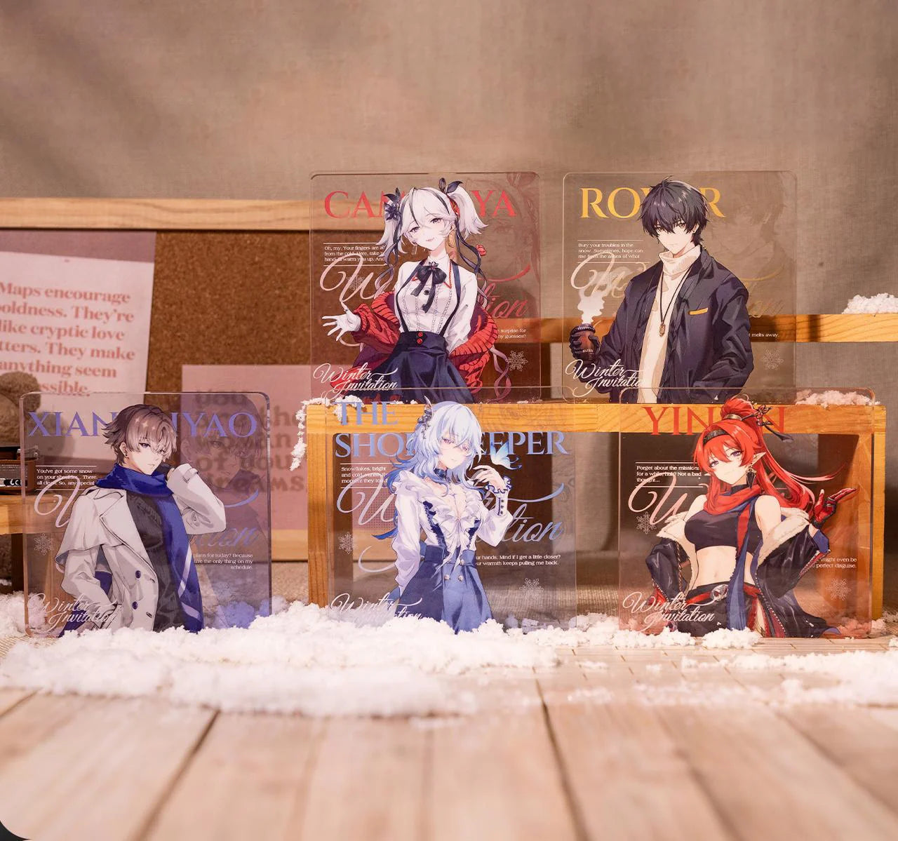Wuthering Waves - Winter Invitation Series Acrylic Block KURO GAMES
