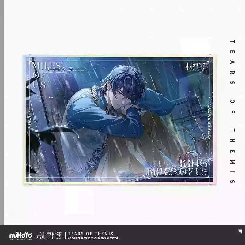 Tears of Themis - Miles Of Us Series King Birthday Acrylic Art Board miHoYo