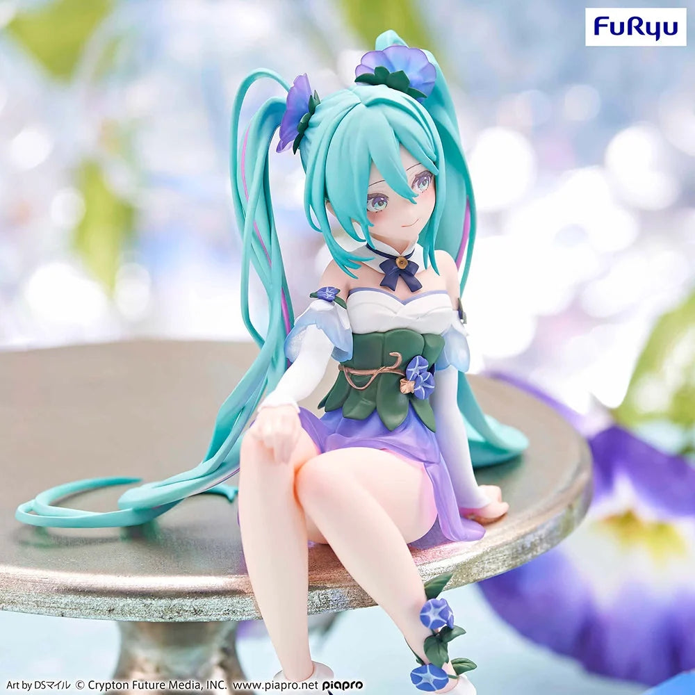 Hatsune Miku - Hatsune Miku(Flower Fairy Morning Glory Ver.) Noodle Stopper Prize Figure FuRyu Corporation