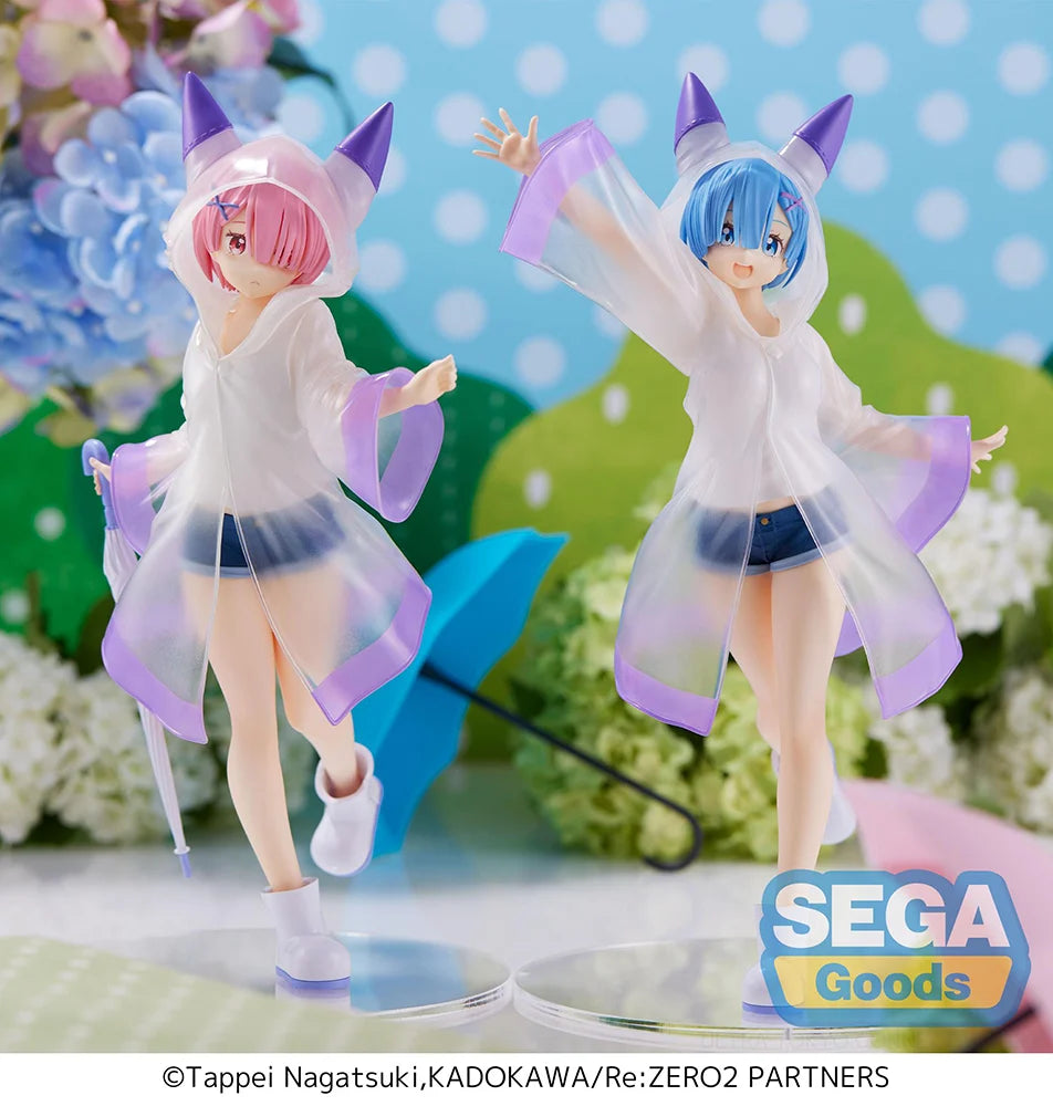 Re: ZERO - Starting Life in Another World - Ram (Raincoat Ver.) Day After The Rain Prize Figure SEGA