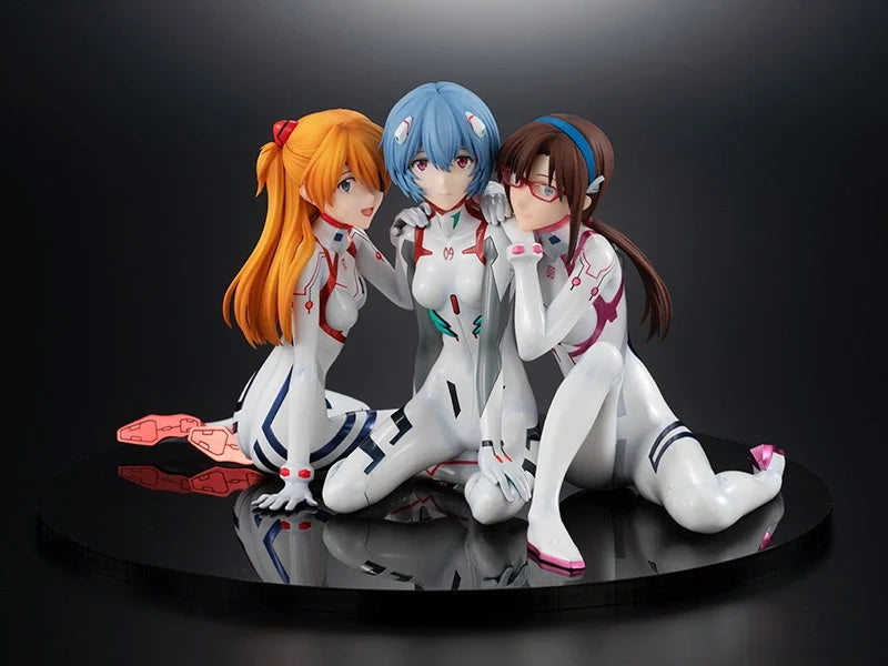 Evangelion: 3.0+1.0 Thrice Upon a Time - Asuka/Rei/Mari: Newtype Cover ver. 1/8 Scale Figure Kadokawa