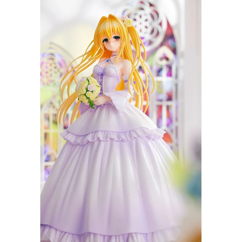 To LOVE-Ru Darkness - Golden Darkness (Wedding Dress Ver.) 1/7 Scale Figure Kadokawa