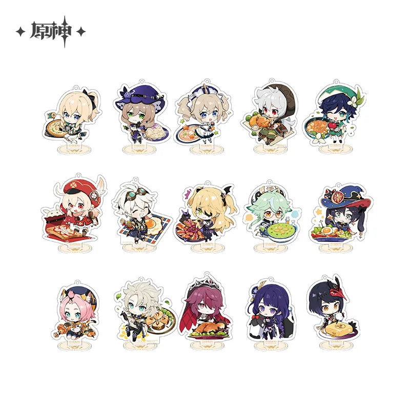Genshin Impact - Delicious Party Series Chibi Mini Acrylic Stand miHoYo
