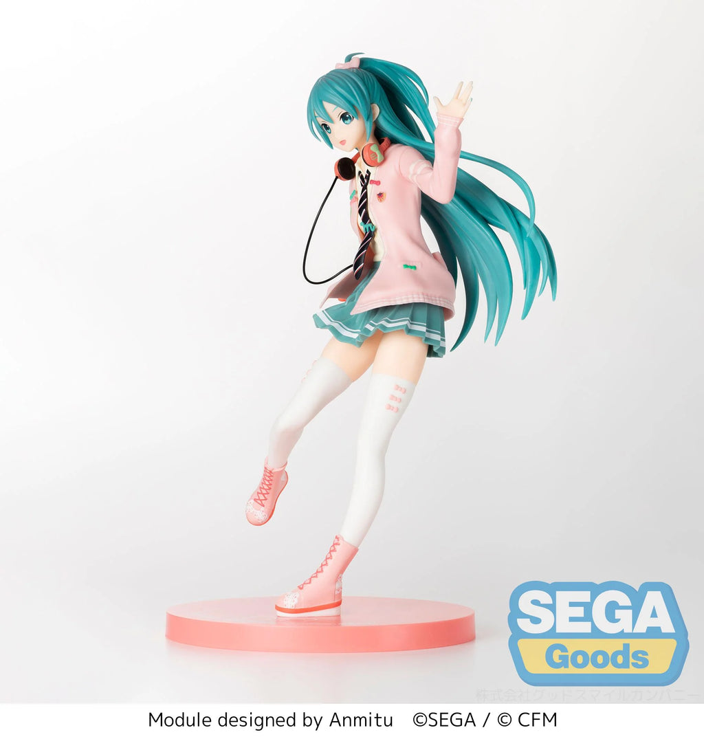 Hatsune Miku - Hatsune Miku (Ribbon Girl Ver.) Prize Figure SEGA