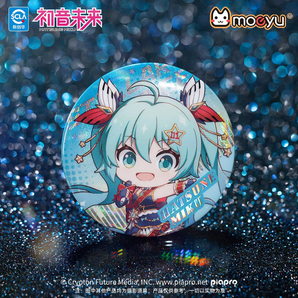 Hatsune Miku - Stellar Voice Series Chibi Badge Blind Box Moeyu