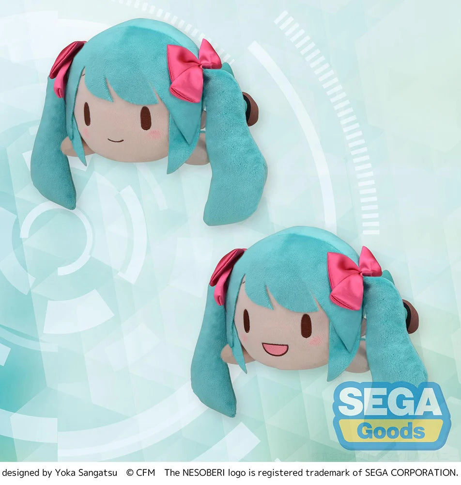 Hatsune Miku - Hatsune Miku (16th Anniversary Ver.) Nesoberi (Lay-Down) M Plushie SEGA