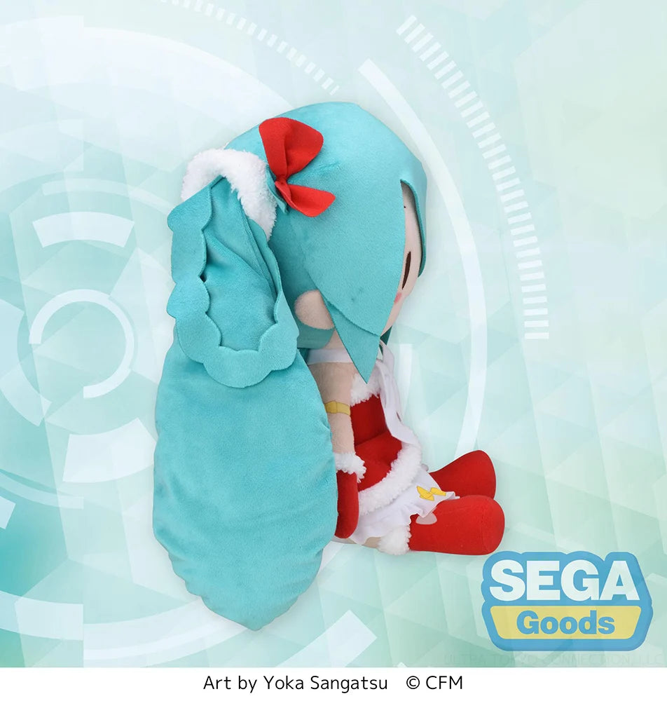 Hatsune Miku - Hatsune Miku (Christmas 2022 Ver.) SP Fluffy Plushie SEGA