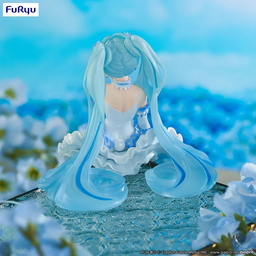 Hatsune Miku - Hatsune Miku(Flower Fairy Nemophila Ver. re-run) Noodle Stopper Prize Figure FuRyu Corporation