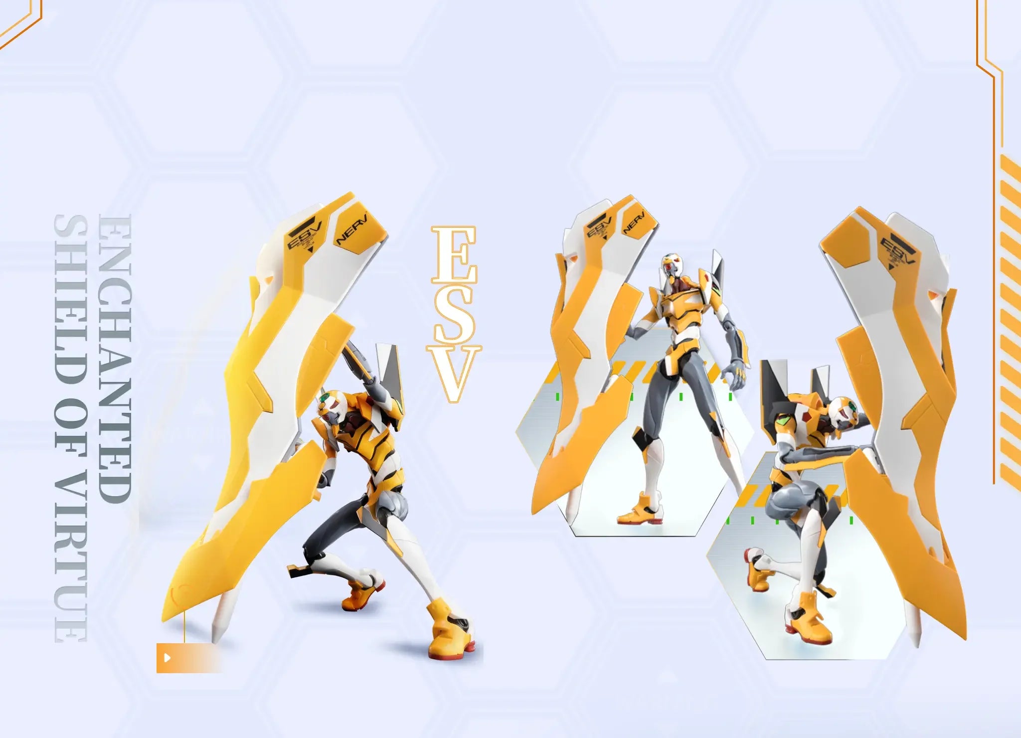 Evangelion - Type-00 (DX Ver.) Action Edition Plastic Model Kit Blokees
