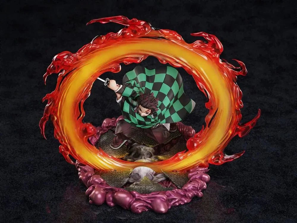 Demon Slayer: Kimetsu No Yaiba - Tanjiro Kamado Hinokami Kaguya Clear Blue Sky 1/8 Scale Figure Aniplex