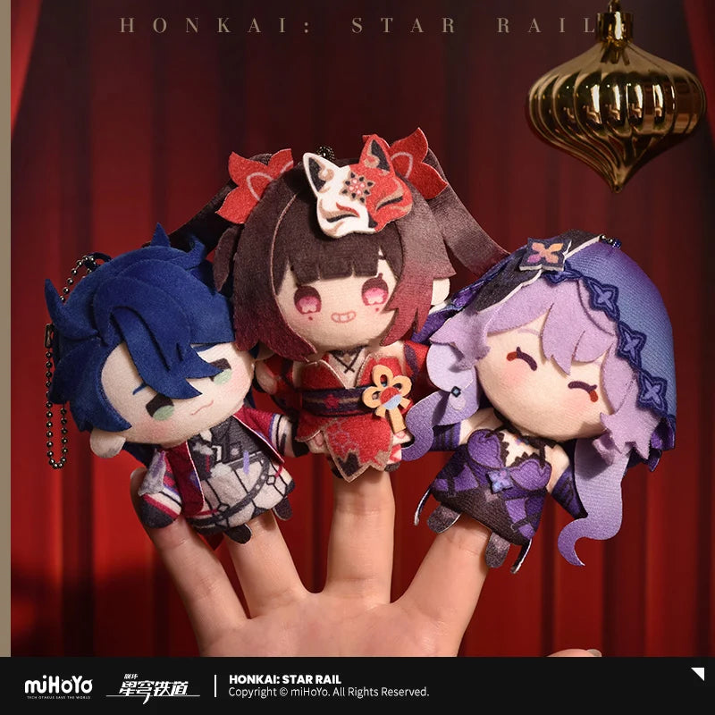 Honkai: Star Rail - Character Plush Finger Plushie Keychian miHoYo